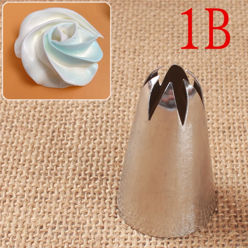 #1B Pastry Nozzles for Cream Confectionery Nozzle Icing Piping Nozzles for Cakes Baking Tools Stainless Steel Pastry tips
#1B Pastry Nozzles for Cream Confectionery Nozzle Icing Piping Nozzles for Cakes Baking Tools Stainless Steel Pastry tips