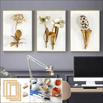 modern still life painting by numbers adwall frame DIY frame molduras Wall decoration painting Light luxury golden flowers 40X50
modern still life painting by numbers adwall frame DIY frame molduras Wall decoration painting Light luxury golden flowers 40X50