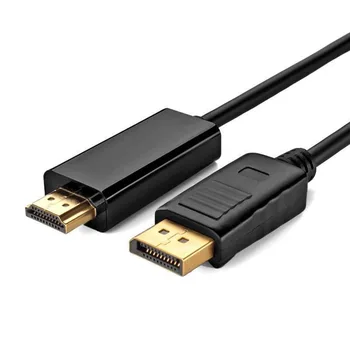 1.8M display port Displayport Male DP to HDMI Male Cable Adapter Converter for PC Laptop HD Projector TV
1.8M display port Displayport Male DP to HDMI Male Cable Adapter Converter for PC Laptop HD Projector TV