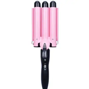 Professional Hair Curler Triple Barrels Ceramic Glaze Perm Large Fluffy Curling Wave Waver Styling Tool
Professional Hair Curler Triple Barrels Ceramic Glaze Perm Large Fluffy Curling Wave Waver Styling Tool