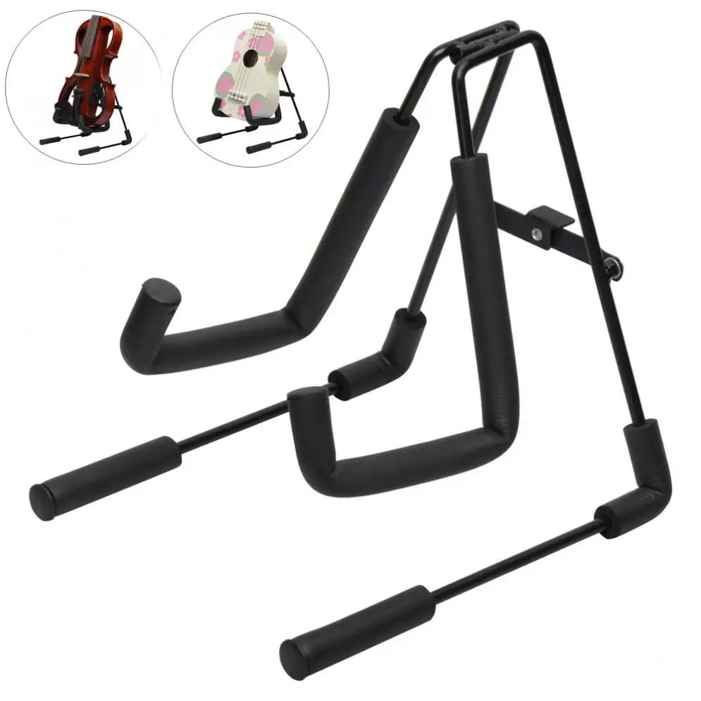 Aluminum Alloy Folding Ukulele Violin Stand Soft Sponge String Instruments Holder Violin Accessories
Aluminum Alloy Folding Ukulele Violin Stand Soft Sponge String Instruments Holder Violin Accessories