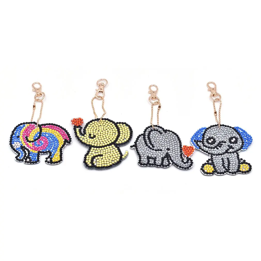Pig Cartoon Character Keychain Elephant Cartoon Shape Keychain Diy Diamond Painting Small Jewelry Bag Pendant
Pig Cartoon Character Keychain Elephant Cartoon Shape Keychain Diy Diamond Painting Small Jewelry Bag Pendant