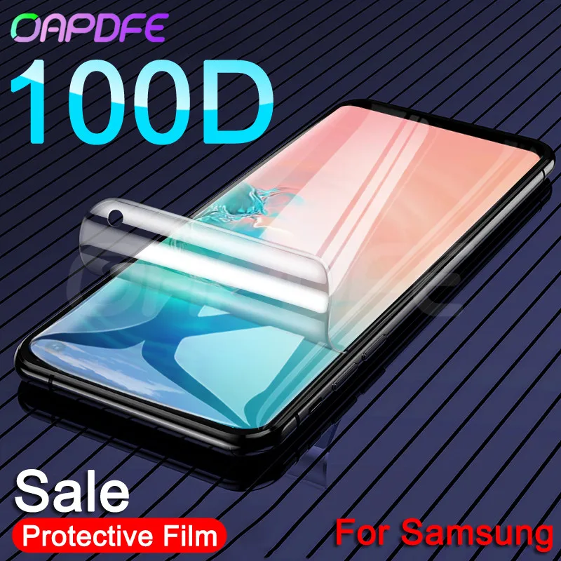 100D Screen Protector For Samsung Galaxy S10 S9 S8 Plus S10e Lite Full Cover For Samsung A6 A8 Plus 2018 S7 Edge Soft Film
100D Screen Protector For Samsung Galaxy S10 S9 S8 Plus S10e Lite Full Cover For Samsung A6 A8 Plus 2018 S7 Edge Soft Film
