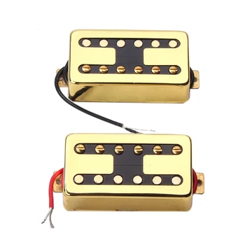 Set of 2 Humbucker Pickups 52mm Electric Guitar Bridge Pickup Replacement Gold
Set of 2 Humbucker Pickups 52mm Electric Guitar Bridge Pickup Replacement Gold