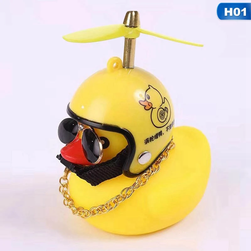 Car Ornament Duck with Helmet Flash Light with Strap Small Yellow Duck Road Bike Motor Riding Cycling Light Bicycle Accessories
Car Ornament Duck with Helmet Flash Light with Strap Small Yellow Duck Road Bike Motor Riding Cycling Light Bicycle Accessories