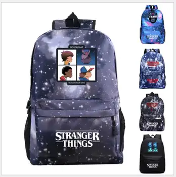 Fashion Cpacity SchoolBags Anime Travel stranger things Backpack Women Mochilas Back to School Bags For Teenage Girls&boys
Fashion Cpacity SchoolBags Anime Travel stranger things Backpack Women Mochilas Back to School Bags For Teenage Girls&boys