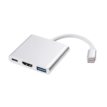 USB C 3.1 Converter USB C Type to USB 3.0/HDMI/TypeC Female Charger Adapter for Laptop PC Smartphone
USB C 3.1 Converter USB C Type to USB 3.0/HDMI/TypeC Female Charger Adapter for Laptop PC Smartphone