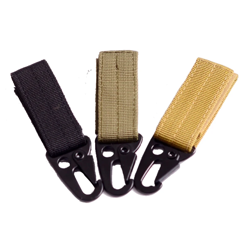 Tactical Carabiner Backpack Hooks Olecranon Molle Hook Survival Gear Nylon Keychain Clasp Outdoor Hunting Clothing Accessories
Tactical Carabiner Backpack Hooks Olecranon Molle Hook Survival Gear Nylon Keychain Clasp Outdoor Hunting Clothing Accessories
