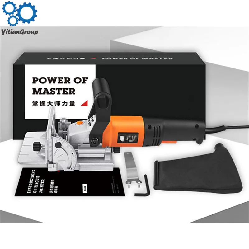 760W Biscuit Jointer Electric Tool Authentic Woodworking Tenoning Machine Biscuit Machine Puzzle Machine
760W Biscuit Jointer Electric Tool Authentic Woodworking Tenoning Machine Biscuit Machine Puzzle Machine