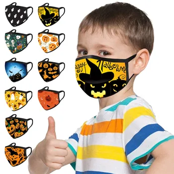 10pcs Halloween Children Face Masks Cartoon print Mouth Masks Earloop Outdoor Reusable Washable Kid boys girls lovely mask #0814 
10pcs Halloween Children Face Masks Cartoon print Mouth Masks Earloop Outdoor Reusable Washable Kid boys girls lovely mask #0814