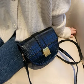Stone Pattern Retro Saddle Bags for Women 2020 Fashion Quality Lock Shoulder Messenger Bag Luxury Large Capacity Ladies Hand Bag
Stone Pattern Retro Saddle Bags for Women 2020 Fashion Quality Lock Shoulder Messenger Bag Luxury Large Capacity Ladies Hand Bag