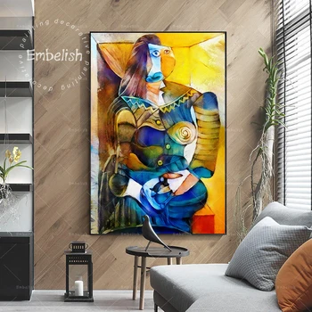 Embelish New Abstract Artworks By Picasso Modern Home Decor Pictures Kandinsky HD Print Canvas Paintings For Living Room Posters
Embelish New Abstract Artworks By Picasso Modern Home Decor Pictures Kandinsky HD Print Canvas Paintings For Living Room Posters
