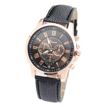 Fashion Brand Unisex Men Male Casual Stylish Romen Numerals Faux Leather Quartz Watch Montre Watches Relojes Mujer 
Fashion Brand Unisex Men Male Casual Stylish Romen Numerals Faux Leather Quartz Watch Montre Watches Relojes Mujer