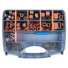 JRready DT Auto Contacts Waterproof Connector Kit 2 3 4 6 8 12 Pin Electrical Terminal Automotive Repair Accessories Kit ST6233
JRready DT Auto Contacts Waterproof Connector Kit 2 3 4 6 8 12 Pin Electrical Terminal Automotive Repair Accessories Kit ST6233