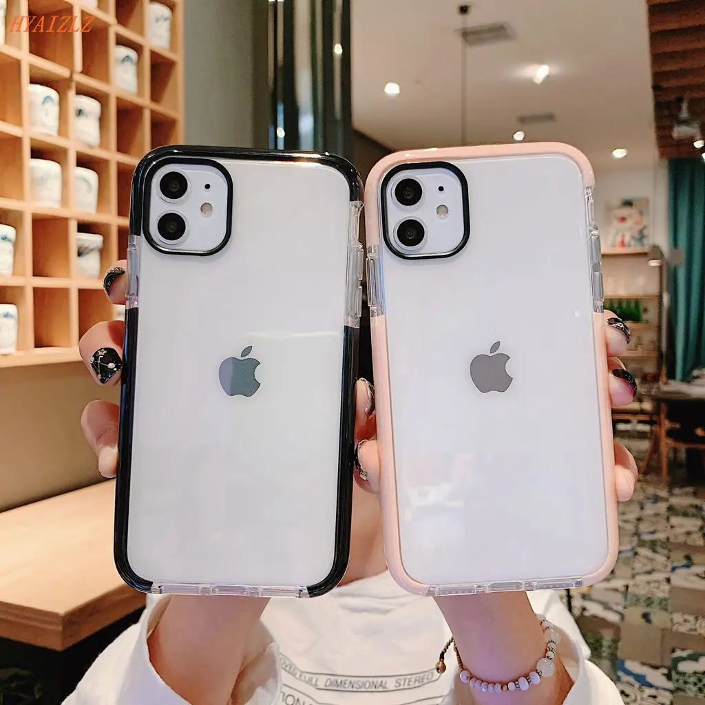 XR Transparent Case for iPhone 11 Pro XS Max X 6 7 8 Plus Soft TPU Back Cover Full-Body Rugged Bumper Phone Shell Girls Fundas
XR Transparent Case for iPhone 11 Pro XS Max X 6 7 8 Plus Soft TPU Back Cover Full-Body Rugged Bumper Phone Shell Girls Fundas