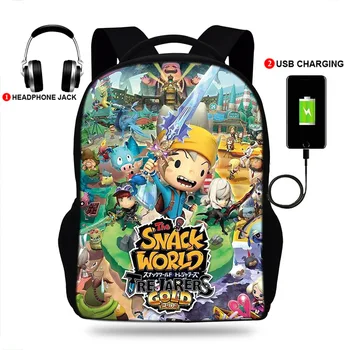 BULEFLYER the snack worlder Print Backpacks Girls School Bags Laptop Teenage Notebook USB Charge Mochila
BULEFLYER the snack worlder Print Backpacks Girls School Bags Laptop Teenage Notebook USB Charge Mochila