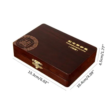 New 10 Coin Storage Boxes Wood Case Display Box Adjustable Wooden Storage Holders Collection Round Capsule For Commemorative Coi
New 10 Coin Storage Boxes Wood Case Display Box Adjustable Wooden Storage Holders Collection Round Capsule For Commemorative Coi