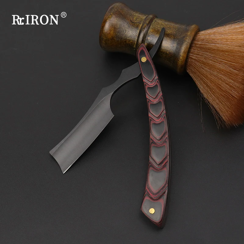 Бритва RIRON Складная для мужчин, стальной инструмент для бритья, профессиональный салонный инструмент для ухода за лицом, черная острая
Бритва RIRON Складная для мужчин, стальной инструмент для бритья, профессиональный салонный инструмент для ухода за лицом, черная острая