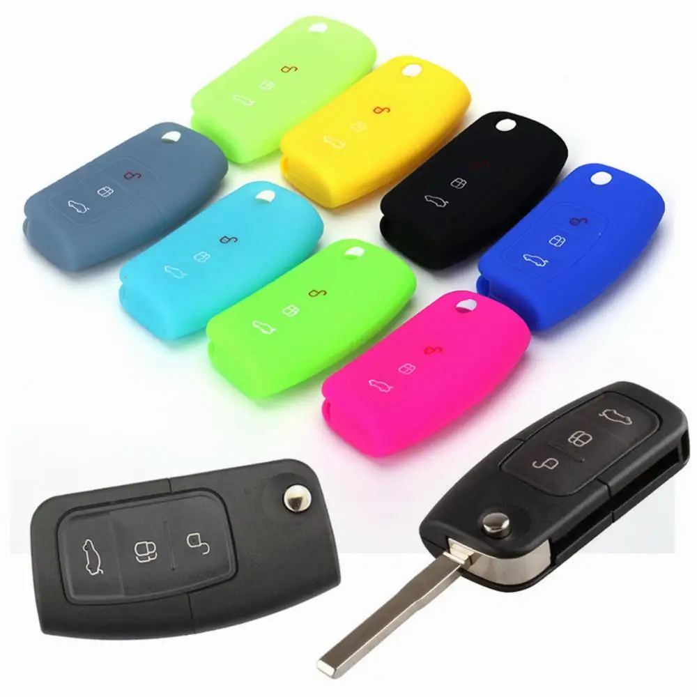 Silicone Car Flip Key Protector Cover Remote Key Fob Case Holder For Ford Focus Fiesta Mondeo Galaxy Falcon Territory Eco Sport
Silicone Car Flip Key Protector Cover Remote Key Fob Case Holder For Ford Focus Fiesta Mondeo Galaxy Falcon Territory Eco Sport