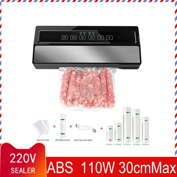 220V and 110W Vacuum Sealer, Best Vacuum Sealer for Home, Vacuum Packaging Machine for Food Preservation, Including 5 Free Bags
220V and 110W Vacuum Sealer, Best Vacuum Sealer for Home, Vacuum Packaging Machine for Food Preservation, Including 5 Free Bags