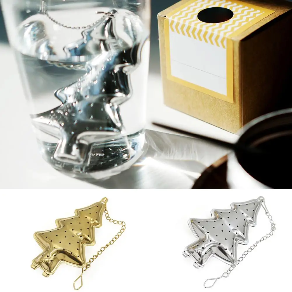Stainless Steel Tea Filter Christmas Tree Tea Filter Making Tea Seasoning Tea Strainer
Stainless Steel Tea Filter Christmas Tree Tea Filter Making Tea Seasoning Tea Strainer