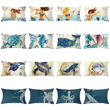 New Pillow Case Home Decorative Pillowcases Illustrations Printed Pillow Cover Woven Pillowcase Fashion Ocean Home Textile
New Pillow Case Home Decorative Pillowcases Illustrations Printed Pillow Cover Woven Pillowcase Fashion Ocean Home Textile