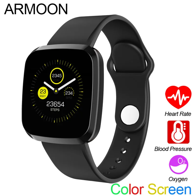 

ARMOON P3 Smart Watch Waterproof Color Sport Smartwatch Android IOS Bracelet Heart Rate Monitor Blood Pressure For Women Men