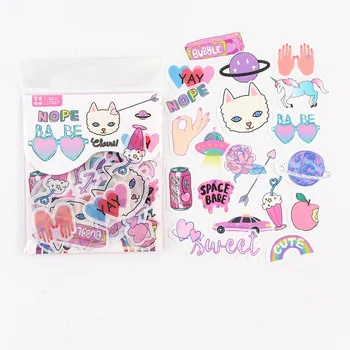 40 pcs /Pack NOPE Stylish Girls Accessories Adhensive Stickers Decorative Album Diary Hand Account Decor
40 pcs /Pack NOPE Stylish Girls Accessories Adhensive Stickers Decorative Album Diary Hand Account Decor