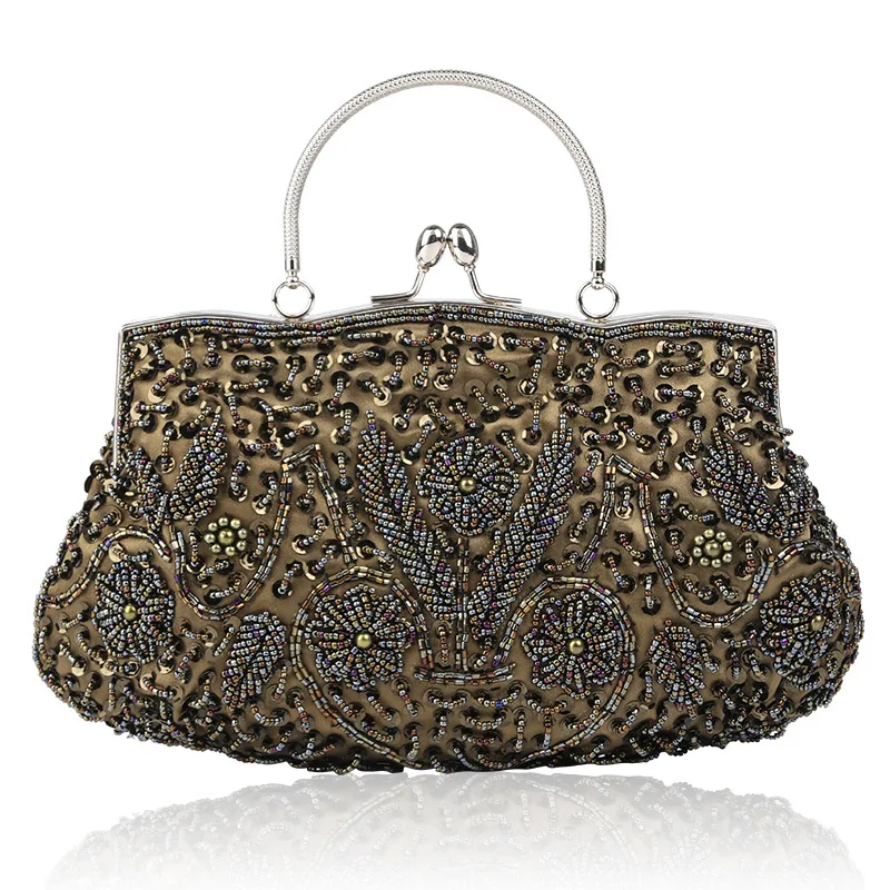Foreign trade scarce retro handmade bag beaded evening bag multi-color selectable currently women bags 2019 New
Foreign trade scarce retro handmade bag beaded evening bag multi-color selectable currently women bags 2019 New