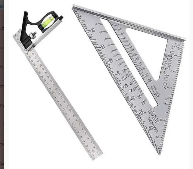 Combination Feature Square Level Activity Square Right Angle Esquadro Triangle Ruler Woodworking Decoration Large Triangle Ruler
Combination Feature Square Level Activity Square Right Angle Esquadro Triangle Ruler Woodworking Decoration Large Triangle Ruler