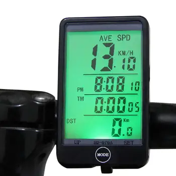 Waterproof Bike Bicycle Computer Wired Bike Rainproof Odometer Cadence Sensor LCD Cycling Speedometer Heart Rate Odometer HOT
Waterproof Bike Bicycle Computer Wired Bike Rainproof Odometer Cadence Sensor LCD Cycling Speedometer Heart Rate Odometer HOT
