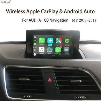 Wireless Apple Carplay Android Auto Interface Decoder For Audi Q3 A1 With RMC /3G MMI System multimedia Original Screen Update
Wireless Apple Carplay Android Auto Interface Decoder For Audi Q3 A1 With RMC /3G MMI System multimedia Original Screen Update