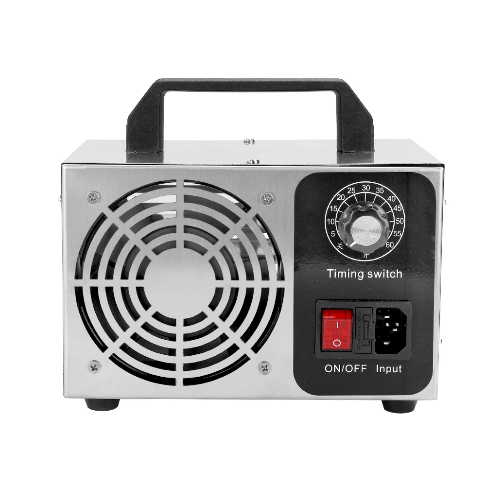 Generator Ozone Machine Stainless Steel Air Purifier Air Cleaner Disinfection Sterilization Cleaning Formaldehyde Timing Switch
Generator Ozone Machine Stainless Steel Air Purifier Air Cleaner Disinfection Sterilization Cleaning Formaldehyde Timing Switch