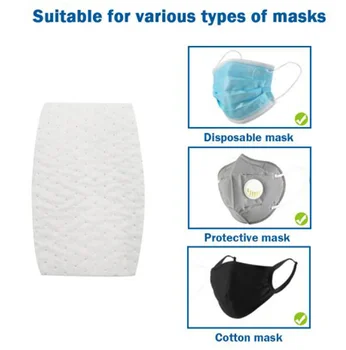 Disposable Face Masks Replacement Filtering Pad Breathable Mask Gasket Skin Friendly Respiring Mat Anti-Droplets Dust Pollution
Disposable Face Masks Replacement Filtering Pad Breathable Mask Gasket Skin Friendly Respiring Mat Anti-Droplets Dust Pollution