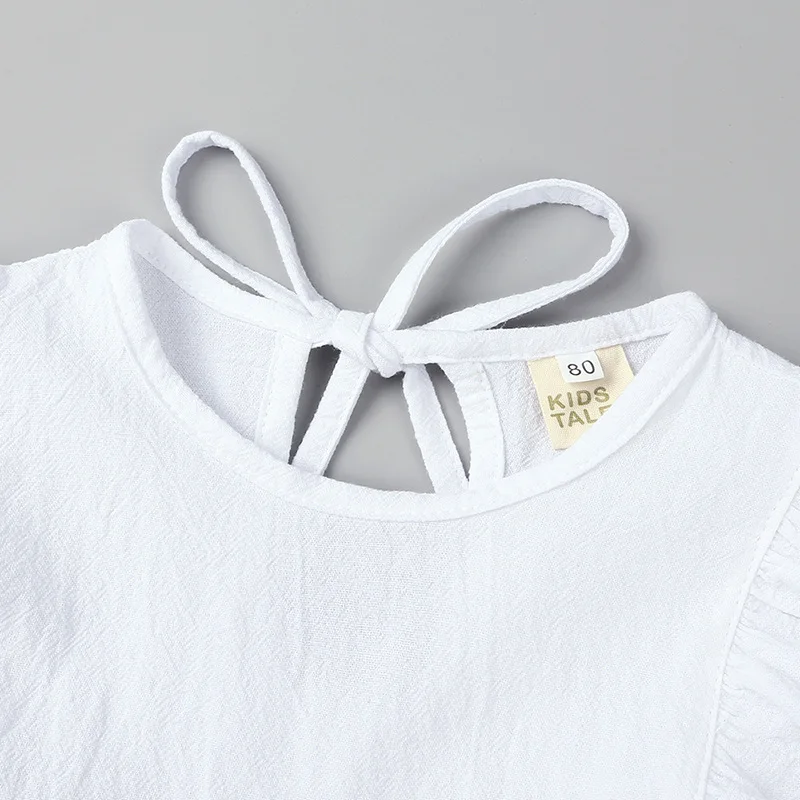 Baby Girls Clothing Sets Cute Newborn Baby Girls Fly Sleeve Tops +Shorts Outfits Princess Girls Summer Holiday Clothing 63 H2ac1e68bbaac43c5bd8e03e496383bdcF