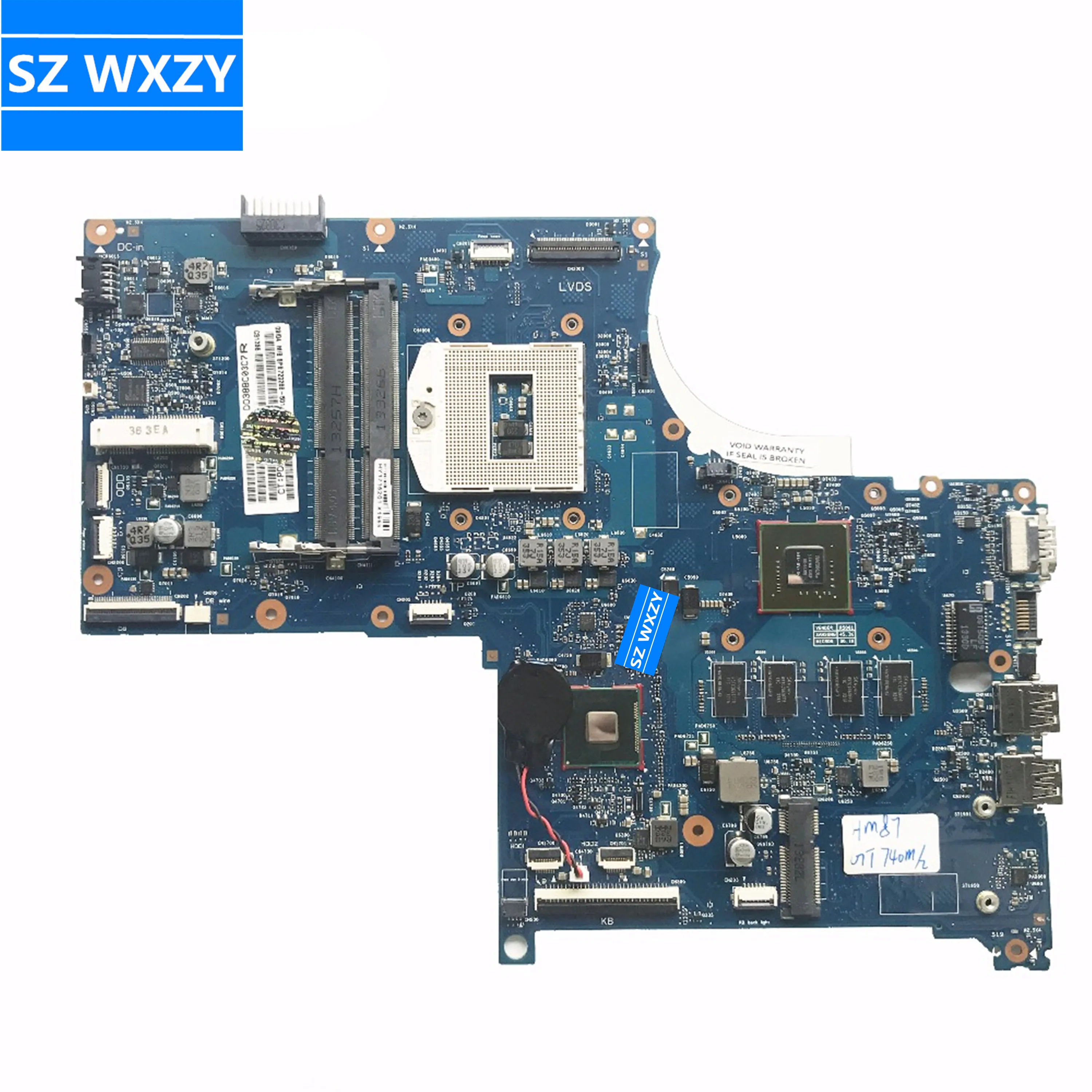 Для Envy 17 17-J Материнская плата ноутбука HM87 PGA947 GT740M 2 Гб 720266-501 17SBGV2D-6050A2549801-MB-A02 100%