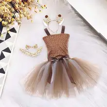 1Set Giraffe Girls Tutu Dress Outfit Zoo Animal Kid Christmas Costumes Toddler Baby Girl Birthday Party Dress Clothes
1Set Giraffe Girls Tutu Dress Outfit Zoo Animal Kid Christmas Costumes Toddler Baby Girl Birthday Party Dress Clothes