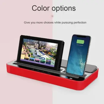 iPega Charging Base Multi-purpose Charging Socket Gaming Charging Dock Station With Audio Speaker Function For Nintendo Switch
iPega Charging Base Multi-purpose Charging Socket Gaming Charging Dock Station With Audio Speaker Function For Nintendo Switch