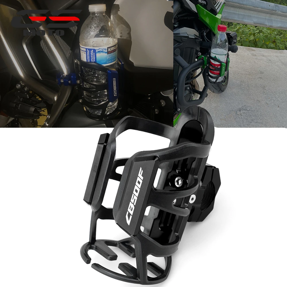 

Water Drink Cup Holder For Honda CB500X CB500F CB 500X 500F All Years Beverage Water Bottle Cage Sdand Motorcycle Accessories