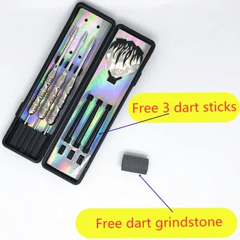 3 pieces / each batch of professional 22g steel skill darts hard darts, with dart box, limited time gift special dart grindstone
3 pieces / each batch of professional 22g steel skill darts hard darts, with dart box, limited time gift special dart grindstone
