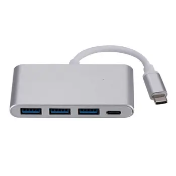 Usb-C Hub Thunderbolt 3 Adapter Type-C To Usb 3.0 Usb C To Usb A Multiport Built-In Current Control Technology
Usb-C Hub Thunderbolt 3 Adapter Type-C To Usb 3.0 Usb C To Usb A Multiport Built-In Current Control Technology