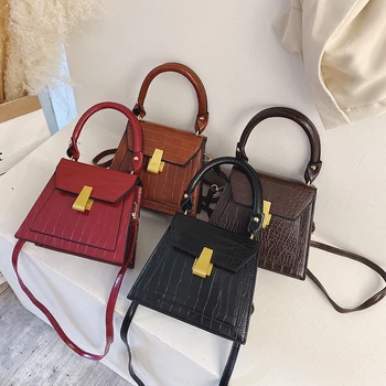 Stone Pattern PU Leather Crossbody Bags For Women 2019 Quality Luxury Shoulder Messenger Bag Female Small Handbags and Purses
Stone Pattern PU Leather Crossbody Bags For Women 2019 Quality Luxury Shoulder Messenger Bag Female Small Handbags and Purses