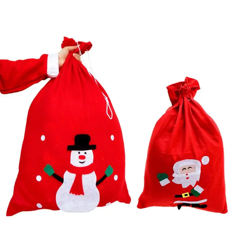 62cm Christmas Santa Claus Gift Sack Cord Drawstring Candy Bags Party Favors Storage Xmas Stocking Stuffers Handbag Random A2
62cm Christmas Santa Claus Gift Sack Cord Drawstring Candy Bags Party Favors Storage Xmas Stocking Stuffers Handbag Random A2