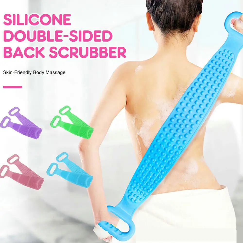 Magic Silicone Brushes Bath Towels Rubbing Back Mud Peeling Body Massage Shower Extended Scrubber Skin Clean Brushes Bathroom
Magic Silicone Brushes Bath Towels Rubbing Back Mud Peeling Body Massage Shower Extended Scrubber Skin Clean Brushes Bathroom