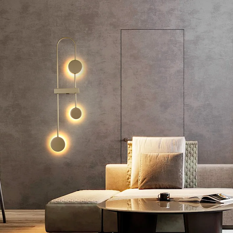 Декоративная настенная лампа для гостиной современный простой креативный