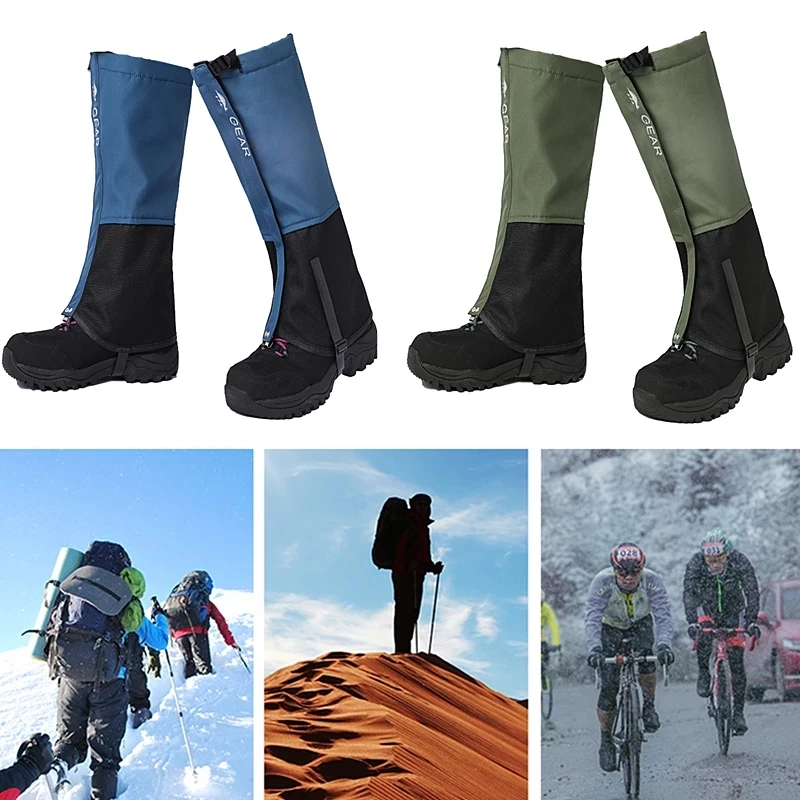 1 Pair Winter Waterproof Leg Covers Legging Climbing Hiking Ski Boot Travel Shoe Snow Gaiters Legs Protection
1 Pair Winter Waterproof Leg Covers Legging Climbing Hiking Ski Boot Travel Shoe Snow Gaiters Legs Protection