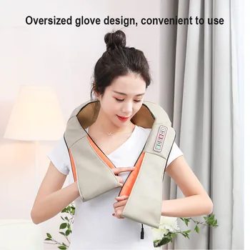 Electrical Massagem Electrical Shiatsu Neck Shoulder Infrared Heated Kneading Massager Car/Home for Health Care
Electrical Massagem Electrical Shiatsu Neck Shoulder Infrared Heated Kneading Massager Car/Home for Health Care