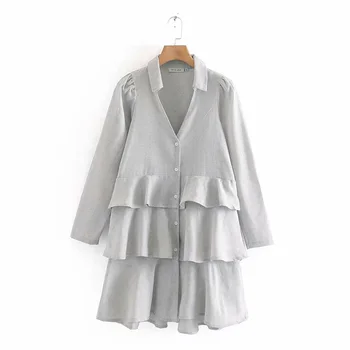 Zatrf women's 2019 new V-neck puffy long sleeve long loose shirt French slim laminated decoration long shirt 07521137809
Zatrf women's 2019 new V-neck puffy long sleeve long loose shirt French slim laminated decoration long shirt 07521137809