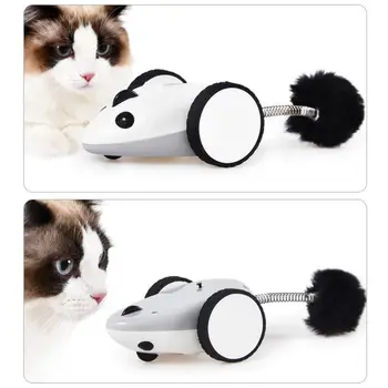 New Cat Funny Electric Mouse Racer Automatic Irregular Moving 360 Degree Rotation Interactive App Control USB Charging Pet Toys
New Cat Funny Electric Mouse Racer Automatic Irregular Moving 360 Degree Rotation Interactive App Control USB Charging Pet Toys