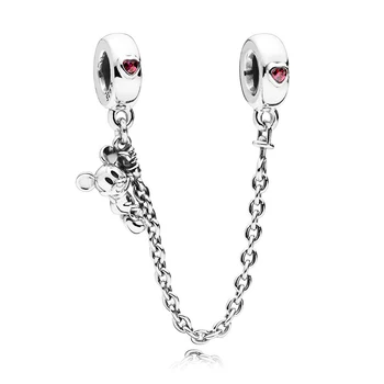 Fits for Pandora Bracelets Original Charms 925 Sterling Silver Climbing Mickey Safety Chain Charm Beads Women DIY Jewelry Gift
Fits for Pandora Bracelets Original Charms 925 Sterling Silver Climbing Mickey Safety Chain Charm Beads Women DIY Jewelry Gift